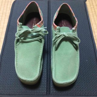 クラークス(Clarks)のWALLABEE × STUSSY(スリッポン/モカシン)