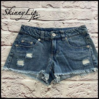 スキニーリップ(Skinny Lip)のskinny lip　ショートパンツ　デニム　ジーンズ　レディース　春夏(ショートパンツ)