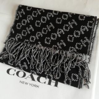 COACH - 正規店購入☆コーチ☆シグネチャー☆ウールマフラー☆新品、袋