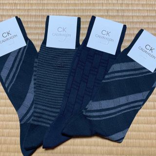 シーケーカルバンクライン(ck Calvin Klein)の新品 カルバンクライン メンズ 靴下 ソックス 4足 ビジネス(ソックス)