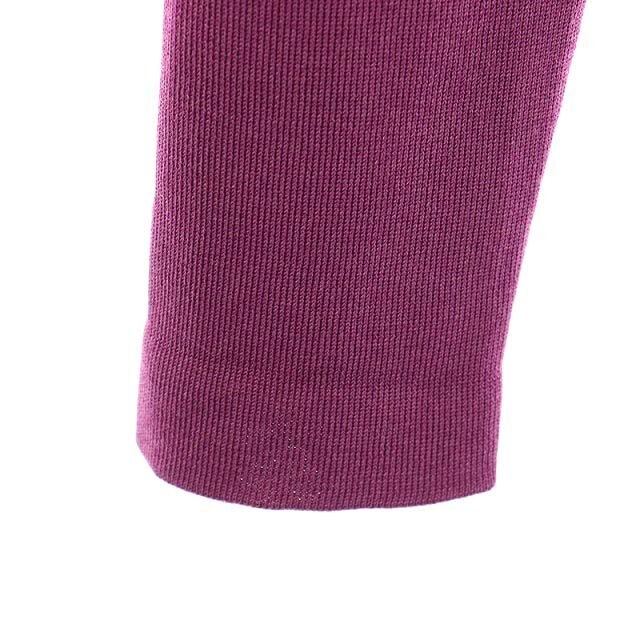 TOCCA(トッカ)のトッカ TOCCA ノーカラーカーディガン ボレロ ニット 長袖 紫 パープル レディースのトップス(カーディガン)の商品写真