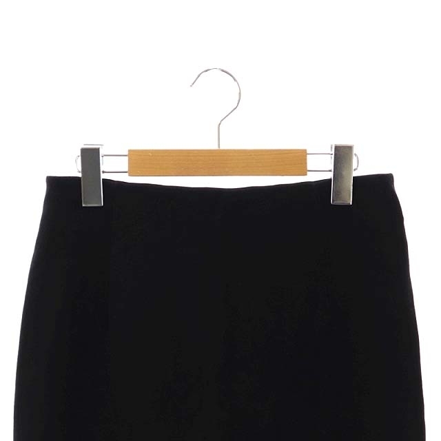FRAMeWORK(フレームワーク)のフレームワーク スムースタイトスカート ロング バックスリット 38 黒 レディースのスカート(ロングスカート)の商品写真
