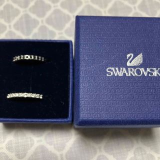 スワロフスキー(SWAROVSKI)の[ moko様専用] スワロフスキーリング2本セット(リング(指輪))