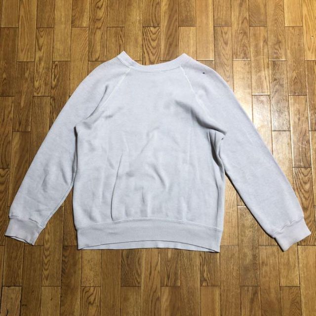 adidas - 80s USA製 adidas ラグラン スウェット 紫ががった薄い