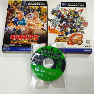 ニンテンドーゲームキューブ(ニンテンドーゲームキューブ)のゲームキューブ　ソフト　3本セット(家庭用ゲームソフト)