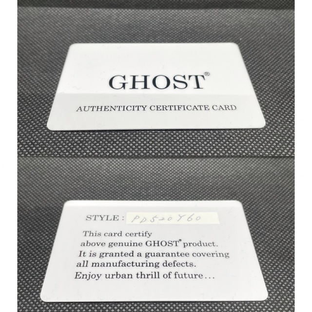 Ghost(ゴースト)のGHOST ゴースト 18金ゴールドネックレス 18K クロス オニキス メンズのアクセサリー(ネックレス)の商品写真