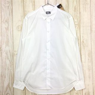 ザノースフェイス(THE NORTH FACE)のMENs M  ノースフェイス ロングスリーブノーザンハリアー シャツ L/S Northern Harrier Shirt NORTH FACE NR11953 W White ホワイト系(その他)