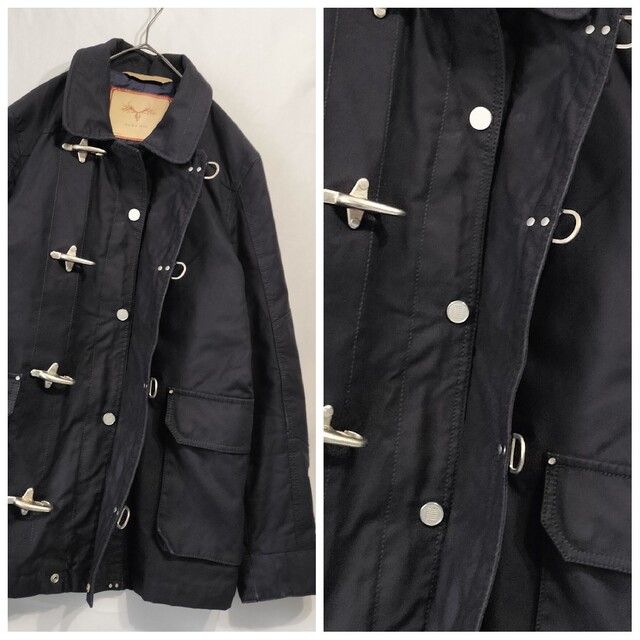 ZARA(ザラ)の【レアデザイン！】ザラ  ZARA  シルバー金具  ジャケット  コート メンズのジャケット/アウター(ダッフルコート)の商品写真