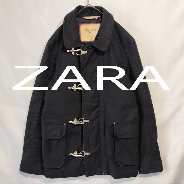 ZARA(ザラ)の【レアデザイン！】ザラ  ZARA  シルバー金具  ジャケット  コート メンズのジャケット/アウター(ダッフルコート)の商品写真