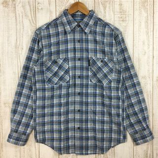 コロンビア(Columbia)のMENs S  コロンビア フリック クリーク シャツ Flick Creek Shirt ロングスリーブ タイタニウム Titanium COLUMBIA PM7648 ブルー系(その他)