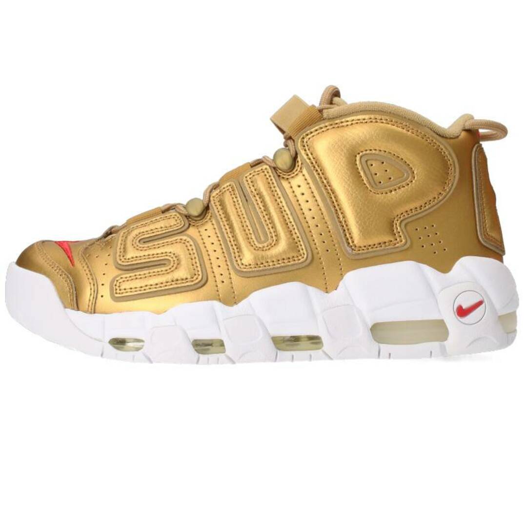 ナイキ ×シュプリーム SUPREME AIR MORE UPTEMPO 902290-700 エアモアアップテンポスニーカー メンズ 27.5cmメンズ