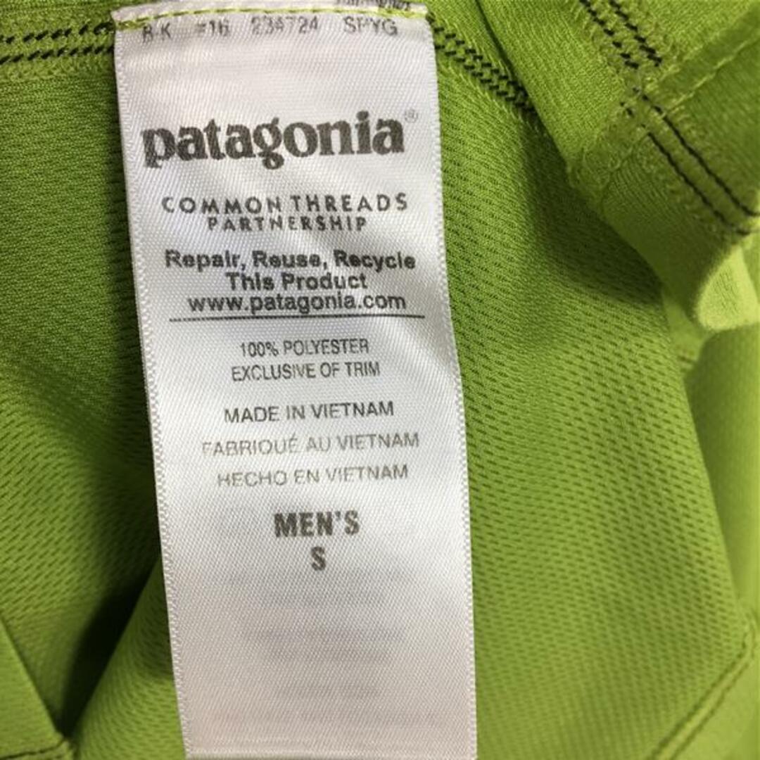 patagonia(パタゴニア)のMENs S  パタゴニア ロングスリーブ フォアランナー ジップネック Long-Sleeved Fore Runner Zip-Neck シャツ ベースレイヤー PATAGONIA 23690 SPYG グリーン系 メンズのメンズ その他(その他)の商品写真