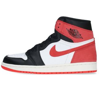 ナイキ(NIKE)のナイキ AIR JORDAN 1 RETRO HIGH OG TRACK RED 555088-112 エアジョーダン1レトロハイオージートラックレッドスニーカー  メンズ 27.5cm(スニーカー)