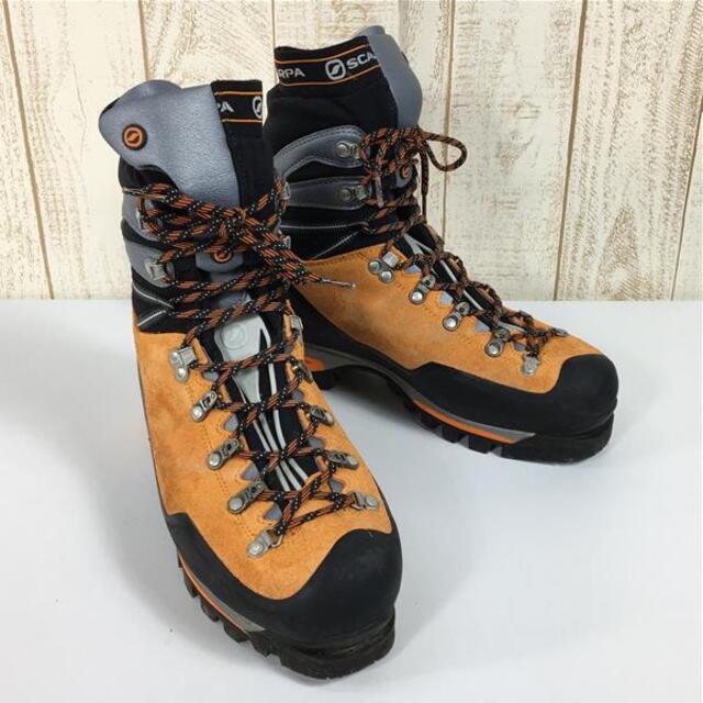MENs 27.3cm スカルパ モンブラン プロ ゴアテックス Mont Blanc Pro GTX 冬期向け マウンテニアリングブーツ SCARPA SC23180 オレンジ系 | フリマアプリ ラクマ