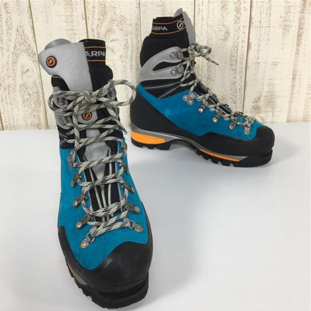 SCARPA(スカルパ)のWOMENs 24.3cm  スカルパ モンブラン プロ ゴアテックス ウーマン Mont Blanc Pro Gtx wmn 冬期向け マウンテニアリングブーツ SCARPA SC23190 ターコイズ ブルー系 レディースのファッション小物(その他)の商品写真