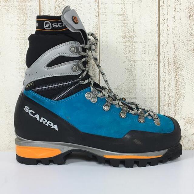 SCARPA(スカルパ)のWOMENs 24.3cm  スカルパ モンブラン プロ ゴアテックス ウーマン Mont Blanc Pro Gtx wmn 冬期向け マウンテニアリングブーツ SCARPA SC23190 ターコイズ ブルー系 レディースのファッション小物(その他)の商品写真