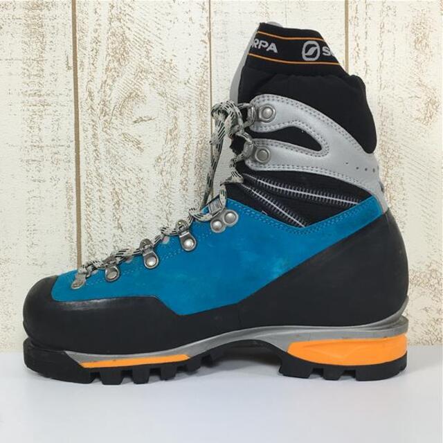 SCARPA(スカルパ)のWOMENs 24.3cm  スカルパ モンブラン プロ ゴアテックス ウーマン Mont Blanc Pro Gtx wmn 冬期向け マウンテニアリングブーツ SCARPA SC23190 ターコイズ ブルー系 レディースのファッション小物(その他)の商品写真