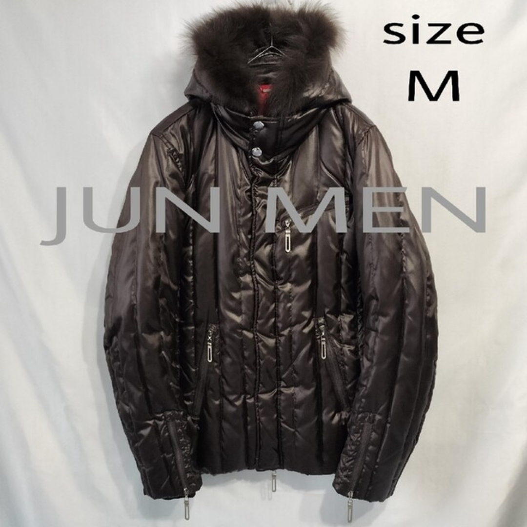 JUNMEN - 【フォックスファー!】ジュンメン JUNMEN ダウンジャケット