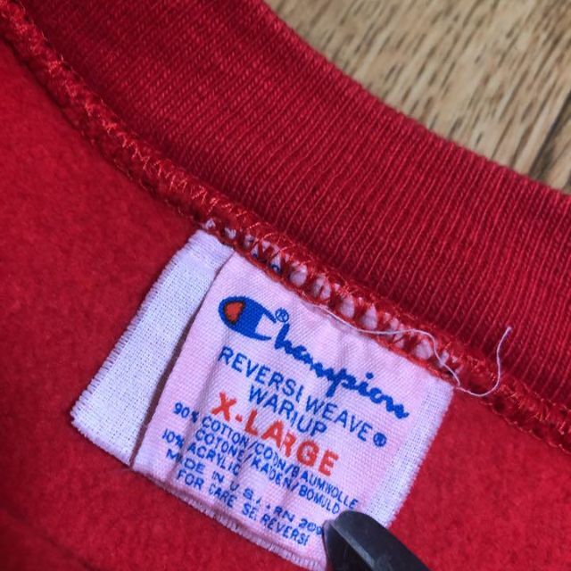 Champion - 80s USA製 Champion スウェット リバースウィーブ XL Champion - 80s USA製 Champion スウェット リバースウィーブ XL