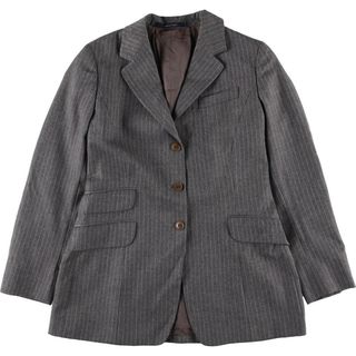 バーバリー(BURBERRY)の古着 バーバリー Burberry's ピンストライプ ウール テーラードジャケット イタリア製 レディースM /eaa304799(テーラードジャケット)