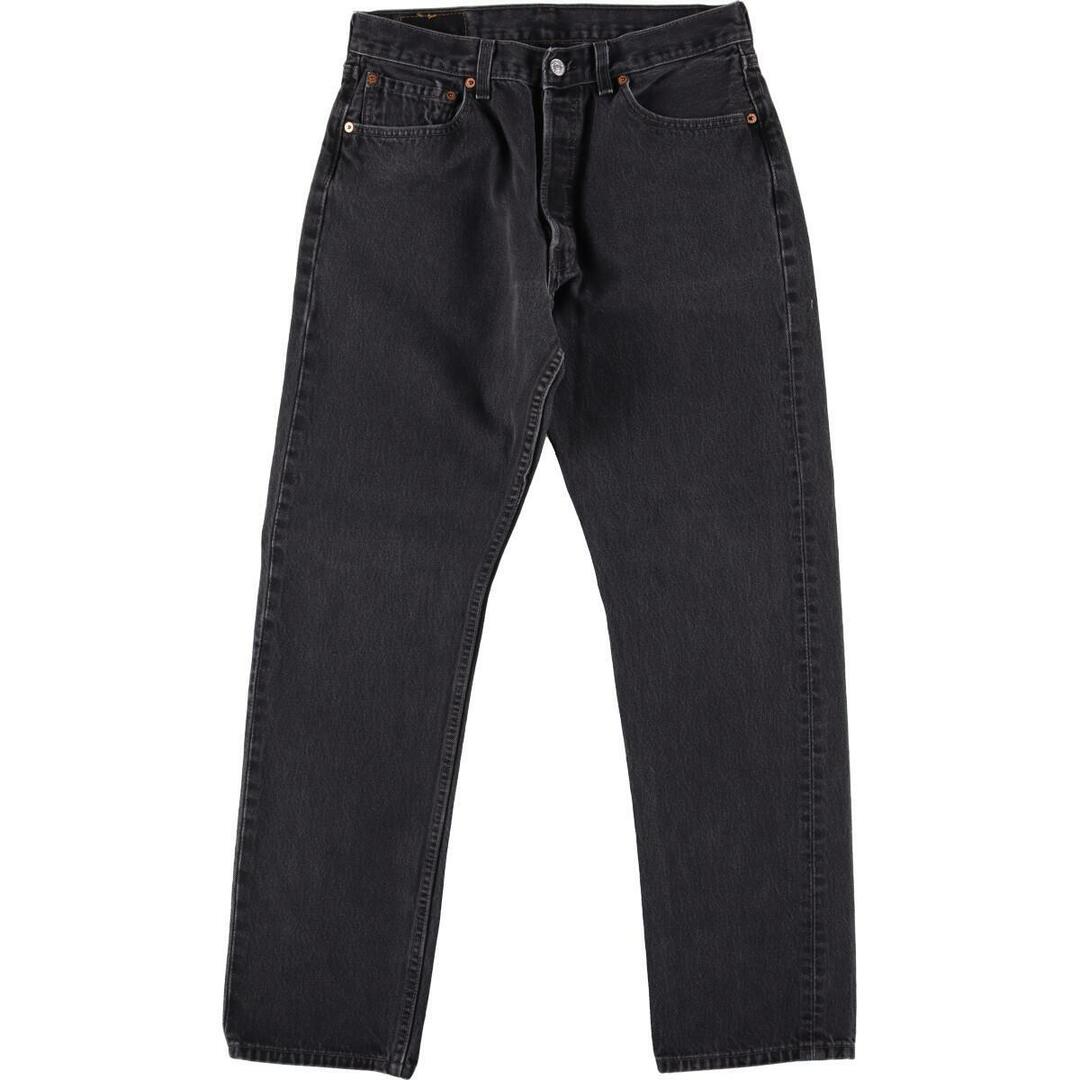 リーバイス Levi's リーバイス501 FOR WOMEN ブラックジーンズ ストレートデニムパンツ USA製 レディースXL(w31) /eaa306508