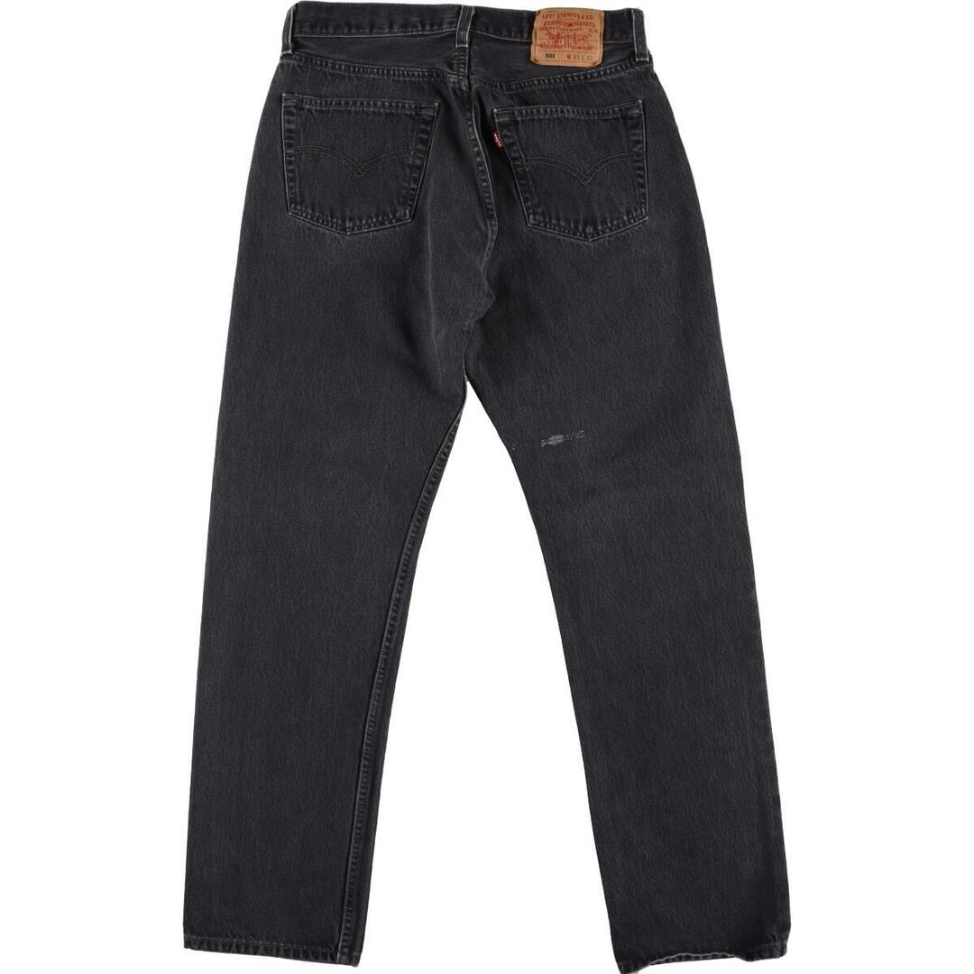 リーバイス Levi's リーバイス501 FOR WOMEN ブラックジーンズ ストレートデニムパンツ USA製 レディースXL(w31) /eaa306508 1