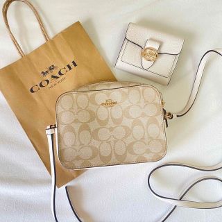 コーチ ショルダーバッグ ウォレット セット カメラバッグ 折り財布 二