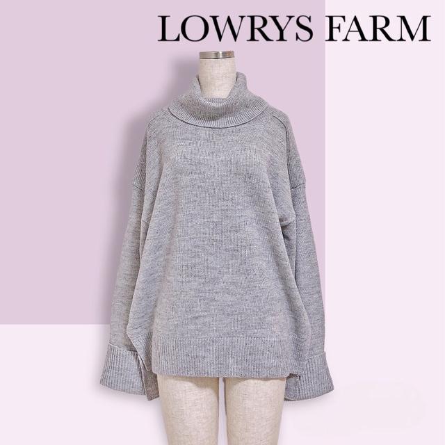 LOWRYS FARM(ローリーズファーム)のローリーズファーム タートル ハイネック ニット トップス レディースのトップス(ニット/セーター)の商品写真