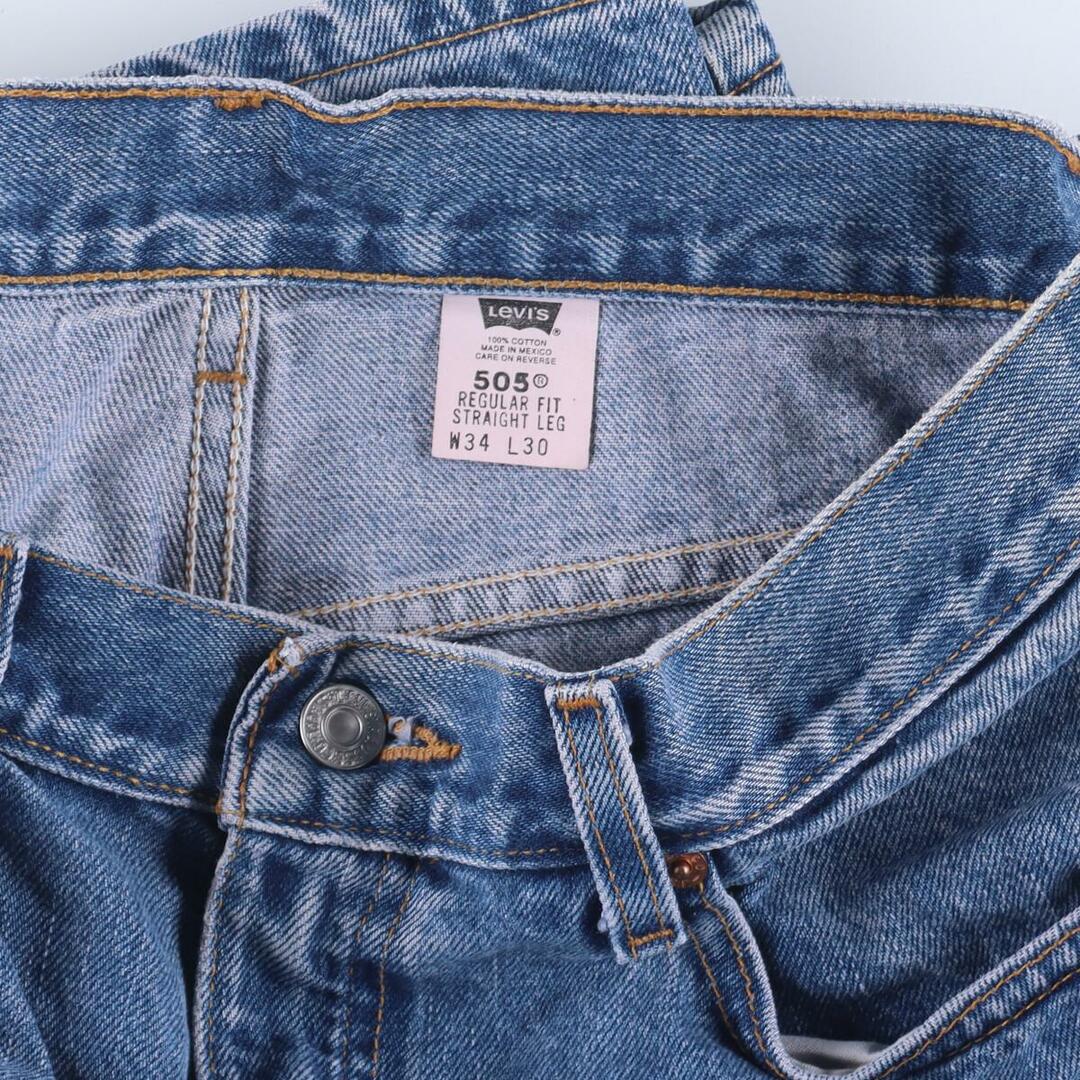 古着 90年代 リーバイス Levi's 505 REGULAR FIT STRAIGHT LEG テーパードジーンズ デニムパンツ メンズw33 ヴィンテージ /eaa307937 90年代 リーバイス Levi's 505 REGULAR FIT STRAIGHT LEG テーパードジーンズ デニムパンツ メンズw33 ヴィンテージ /eaa307943