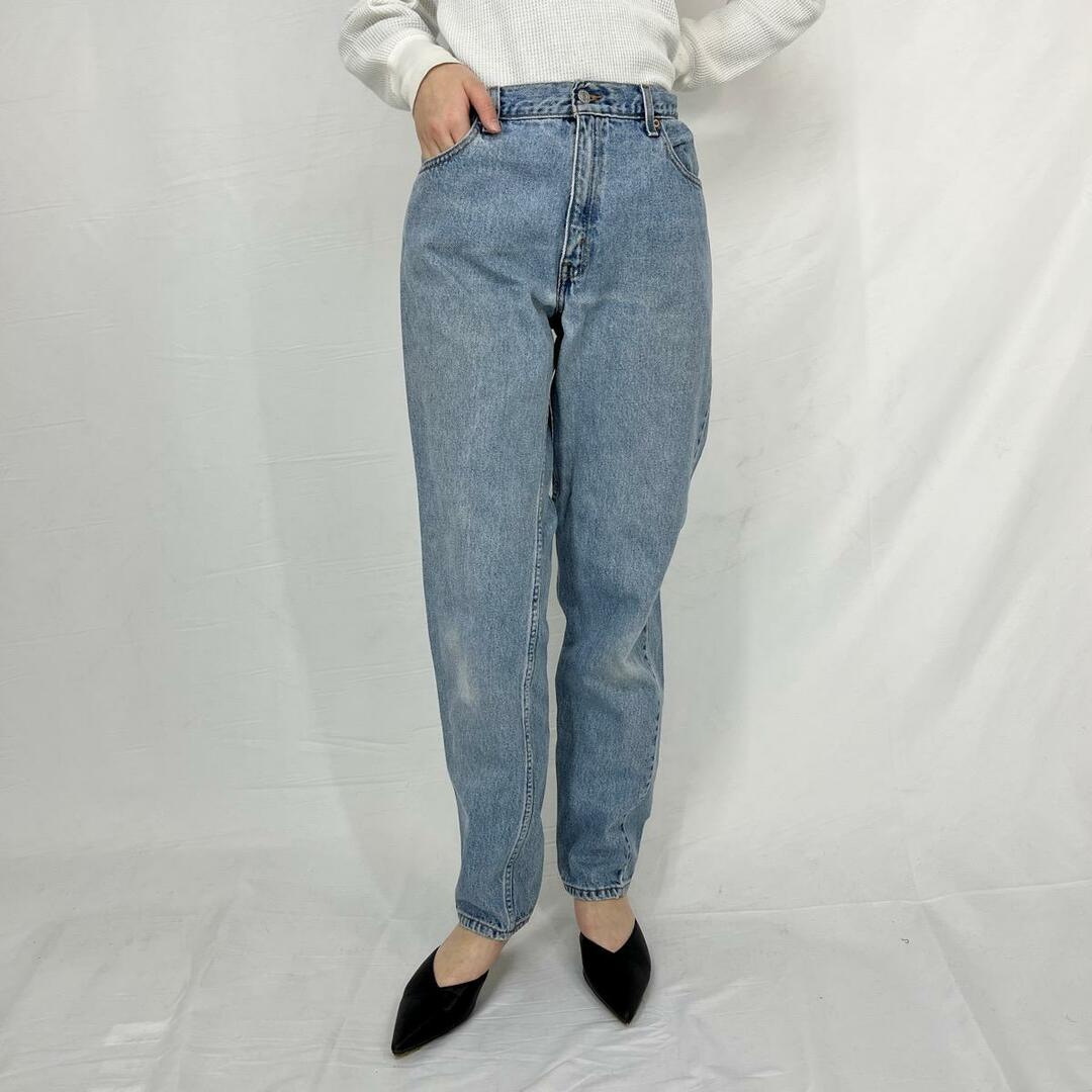 90年代 リーバイス Levi's 15951 RELAXED FIT TAPERED LEG ジーンズ デニムパンツ USA製 レディースL(w30) ヴィンテージ /eaa343914