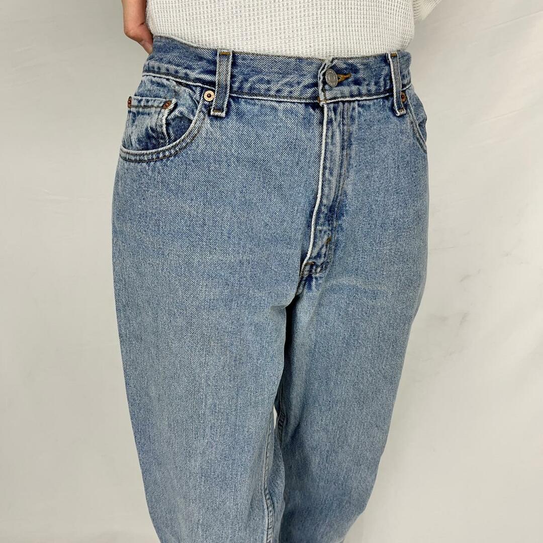 90年代 リーバイス Levi's 15951 RELAXED FIT TAPERED LEG ジーンズ デニムパンツ USA製 レディースL(w30) ヴィンテージ /eaa343914