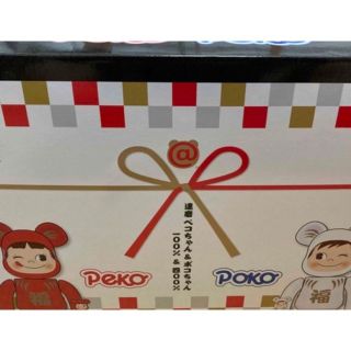 BE@RBRICK 達磨ペコちゃん&ポコちゃん 100% & 400%4体セットの通販