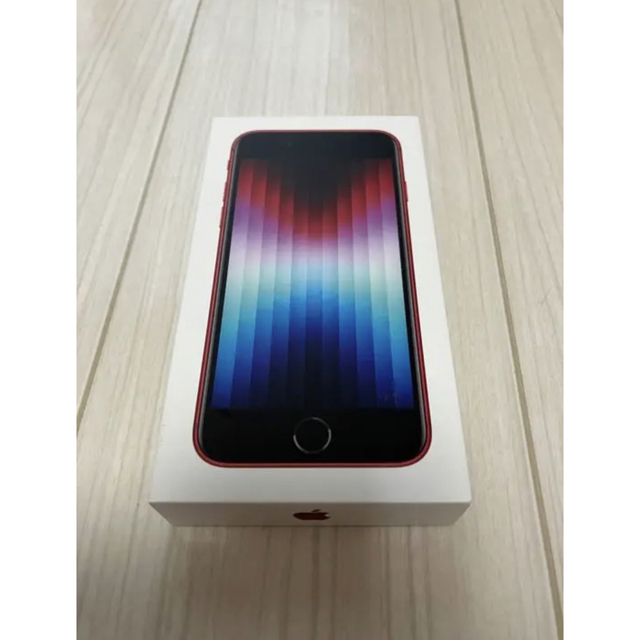 iPhone(アイフォーン)のiPhoneSE 第3世代 128GB (PRODUCT)RED 箱のみ スマホ/家電/カメラのスマートフォン/携帯電話(その他)の商品写真