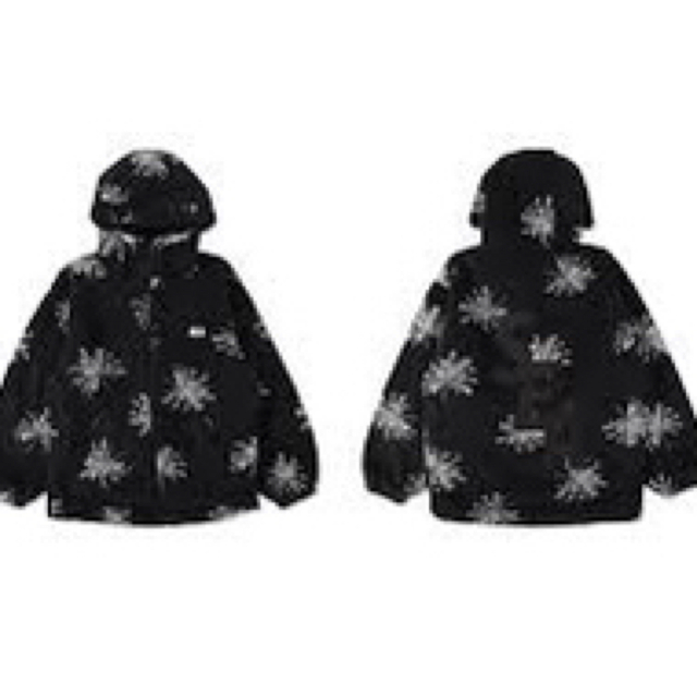 WIND AND SEA Palm Tree Fleece Flzp Parka