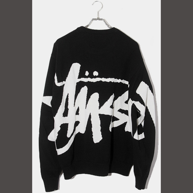 22AW Stussy Stock Sweater ニット XL ブラック 1
