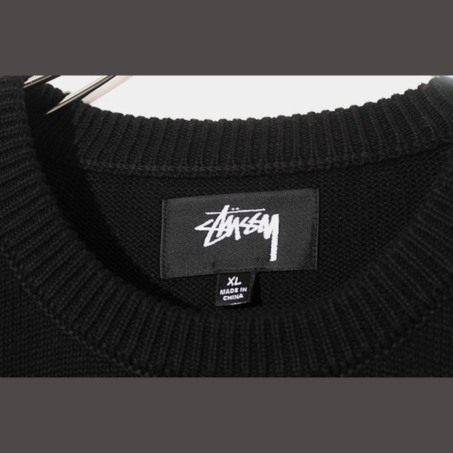 22AW Stussy Stock Sweater ニット XL ブラック 2