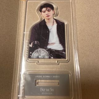 セブンティーン(SEVENTEEN)のSEVENTEEN アクスタ　ウジ　WOOZI(アイドルグッズ)