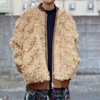 ドリスヴァンノッテン(DRIES VAN NOTEN)の21AW DRIES VAN NOTEN フェイクファーブルゾン(ブルゾン)