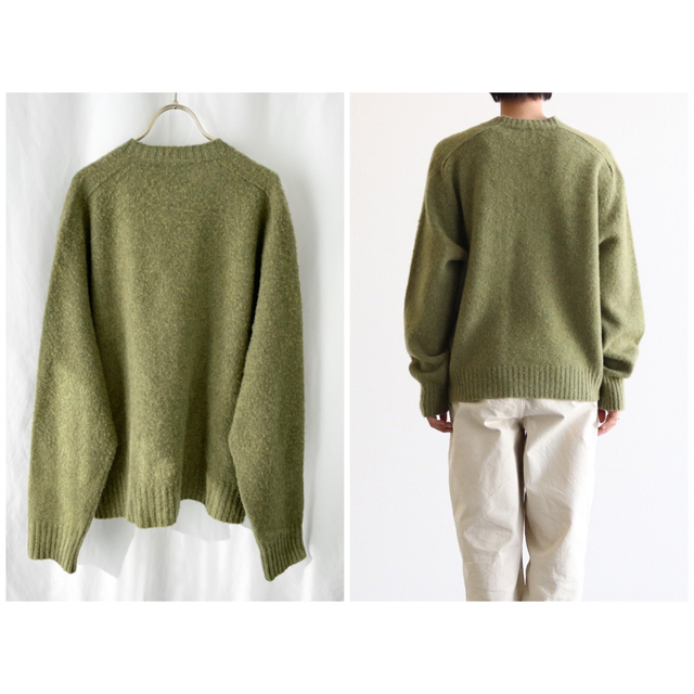 ARTS&SCIENCE - 19AW オールドマンズテーラー シャギーVネックニット