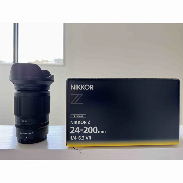 新作モデル Nikon (美品) VR F4-6.3 Z24-200 Nikon ニコン レンズ(ズーム)