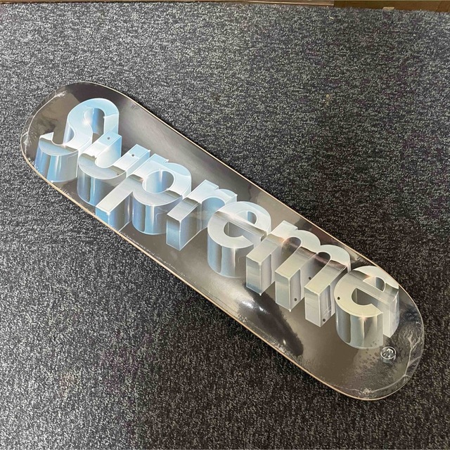 Supreme - supreme シュプリーム スケボーデッキ クロームロゴの Supreme - supreme シュプリーム スケボーデッキ クロームロゴの