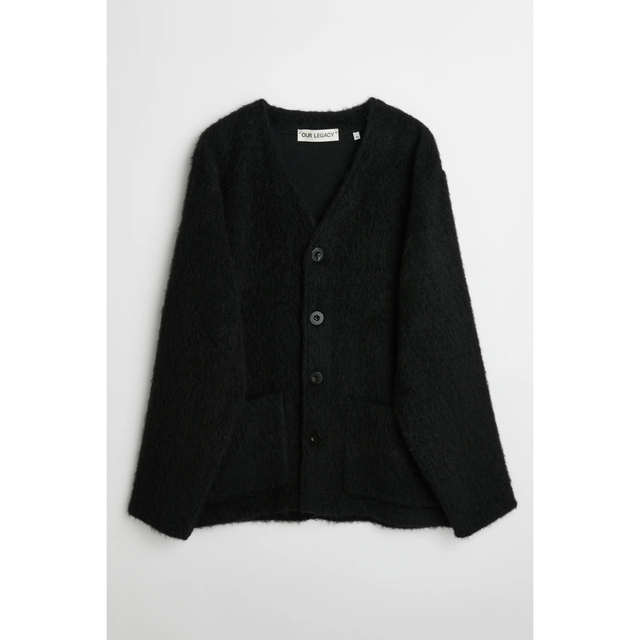 OUR LEGACY black mohair cardiganの通販 by neon shop｜ラクマ