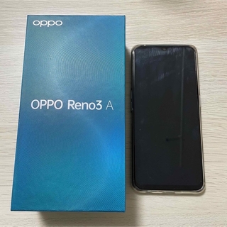 オッポ(OPPO)のOPPO SIMフリースマートフォン RENO3 A ホワイト(スマートフォン本体)