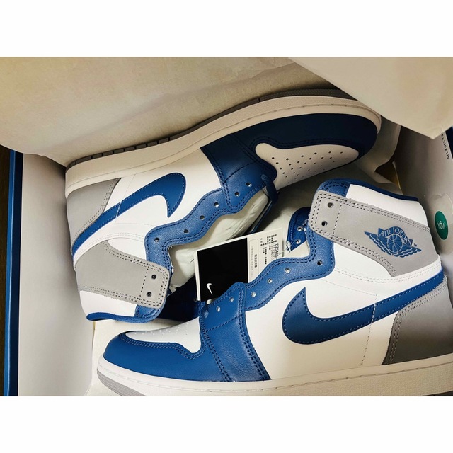 NIKE(ナイキ)のNike Air Jordan 1 High OG True Blue メンズの靴/シューズ(スニーカー)の商品写真