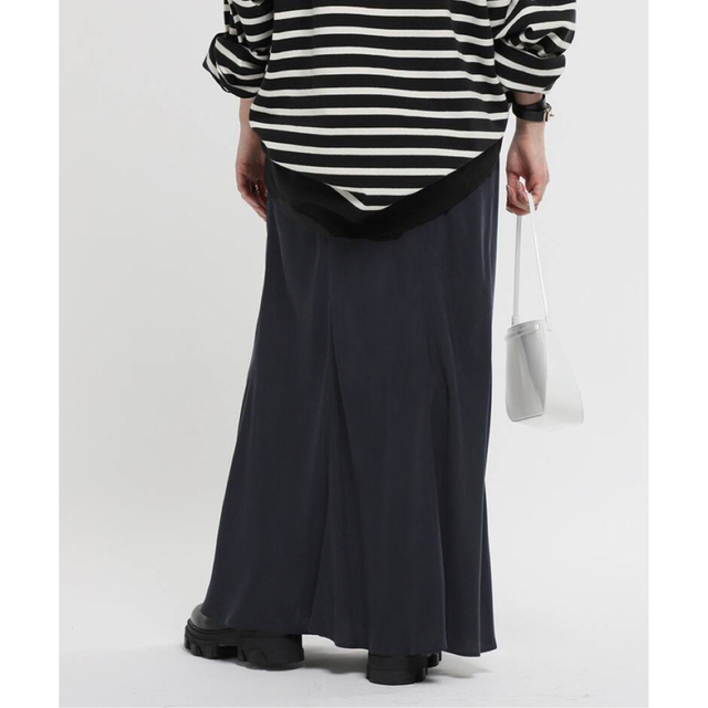 ☆新品☆AP STUDIO☆Newフィブリルキュプラスカート☆ブラック