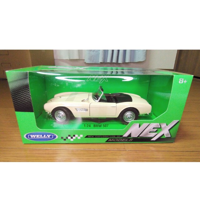 ウィリー WELLY 1/24 BMW 507 コンバーチブル クリーム エンタメ/ホビーのおもちゃ/ぬいぐるみ(ミニカー)の商品写真