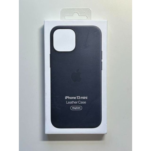 Apple - 【新品】純正 iPhone 13 mini レザーケース・ミッドナイト①の ...