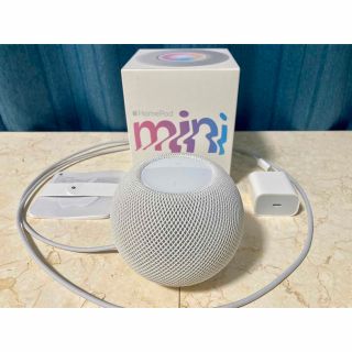 アップル(Apple)のAPPLE HomePod mini/ホワイト　2個(スピーカー)