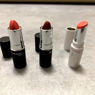 リンメル(RIMMEL)のRIMMEL(リンメル) 口紅 リップ ティント3本 付録 コスメ(口紅)