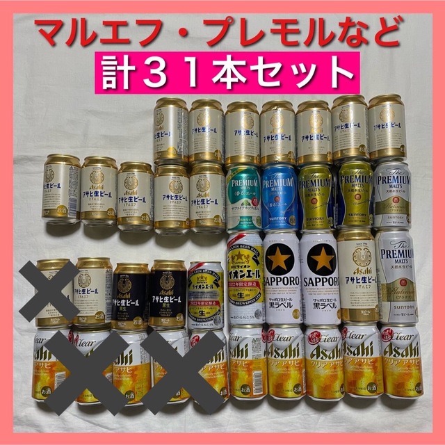 ビール　発泡酒　第三のビール　31本セット　マルエフ　黒生　モルツ